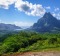 Stunning Moorea Island, part of French Polynesia, lies northwest of Tahiti.