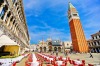 Restaurants in St Mark's Square, Venice have been accused of ripping off tourists.