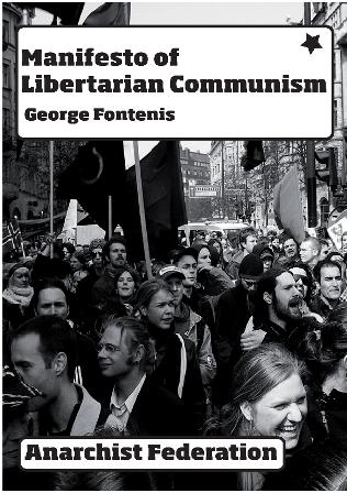 Manifesto of Libertarian Communism pamphlet front cover