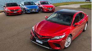 The new Toyota Camry takes on some of its fiercest rivals.