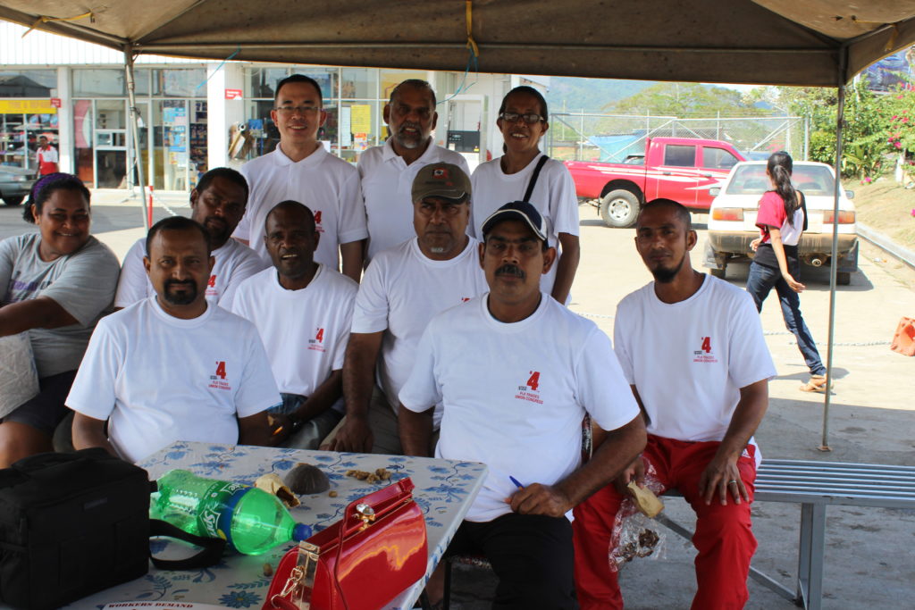 Labasa Team , with Satoshi Sasaki (Officer in Charge ILO Office for Pacific Island Countries)