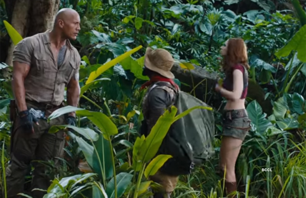 A still from Jumanji: Welcome To The Jungle