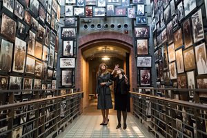 First Lady Melania Trump visits the United States Holocaust Memorial Museum, January 25, 2018.