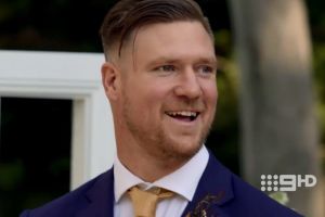 Dean upon seeing Tracey walk down the aisle on MAFS.