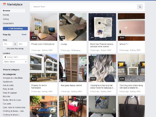 Mr Davis said the rise of sites like Facebook Marketplace has hurt their donation statistics.