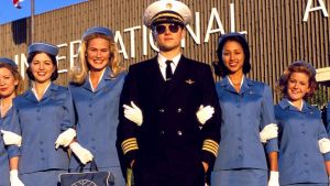 Pan Am's uniforms, as seen in this famous scene from Catch Me If You Can with Leonardo DiCaprio, changed the game for ...