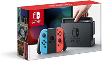 Nintendo Switch - Neon Blue and Red Joy-Con