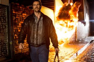 Aaron Jeffery as Mark Read in Underbelly Files: Chopper. 