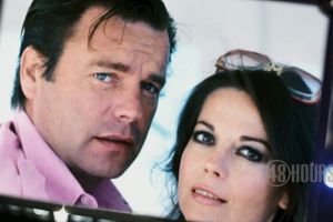 Robert Wagner and Natalie Wood, pictured in the 48 Hours report.