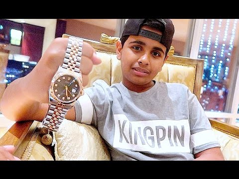 DUBAI'S RICHEST KID GETS $30,000 DOLLARS ROLEX !!!