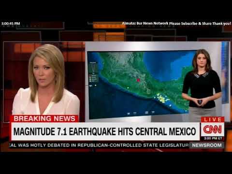 BREAKING NEWS: Magnitude 7.1 Earthquake Hits Central Mexico. #Breaking #Mexico #EarthQuake