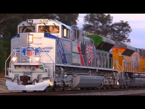 UNION PACIFIC 1943 CHASE !! & UP Freight Trains