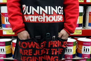 Why house price weakness is bad news for Bunnings