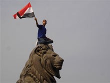 Egyptian protester, photo by Kodak Agfa