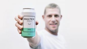 Balter craft brewery, Burleigh Heads, Gold Coast. QLD. Mick Fanning, 3-time World Champion surfer and part owner of ...