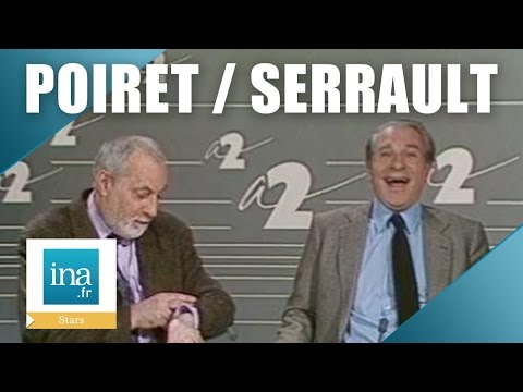 Jean Poiret et Michel Serrault "On voulait faire un enfant" | Archive INA