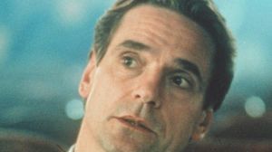 Jeremy Irons, left anf Dominique Swan in Lolita. 