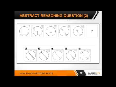 Abstract Reasoning, Logical Reasoning, Inductive Reasoning - How To Ace Aptitude Tests 5/7