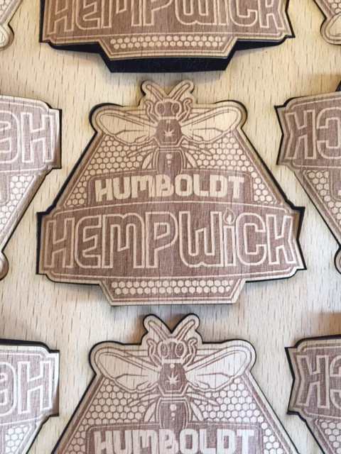 Humboldt Wooden Sticker