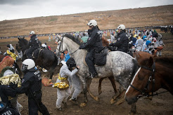 GERMANY PHOTOS Police charge into earth defenders shutting down coal, as COP23 prepared to begin.