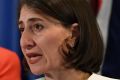 Premier Gladys Berejiklian announcing the changes on Tuesday. 