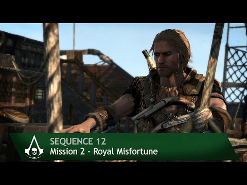 Assassin's Creed 4: Black Flag [100% Sync] Royal Misfortune [Sequence 12 - Mission 2]