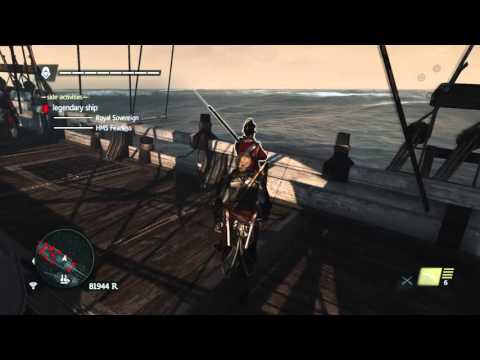 Assassin's Creed IV Black Flag Easy HMS Fearless & Royal Sovereign Legendary Ships