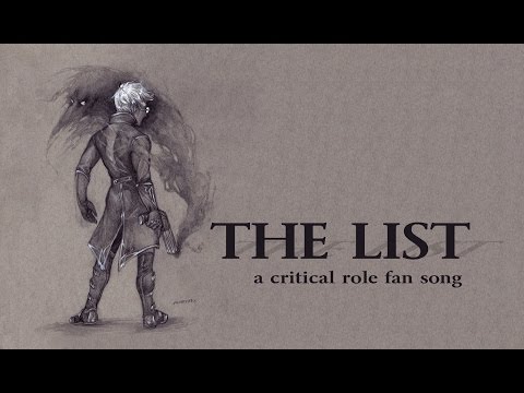 "The List" (critical role fan song) DEMO