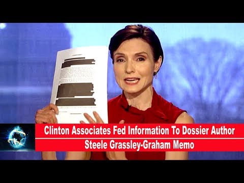 BREAKING: Clinton Associates Fed Information To Dossier Author Christopher Steele(VIDEO)!!!