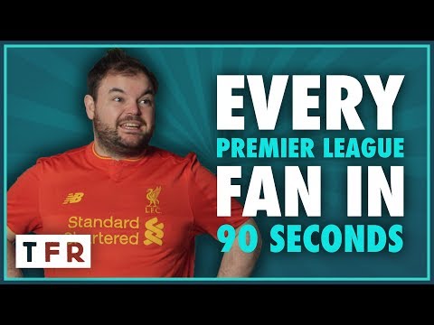 "JON MOSS! I CAN'T EVEN BRING MYSELF TO SAY IT!!" | EVERY PREMIER LEAGUE FAN IN 90 SECONDS