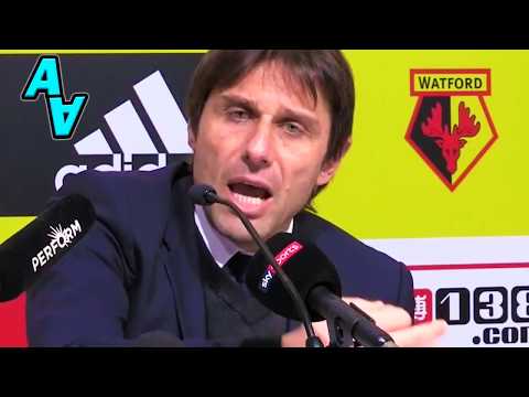 Antonio conte press conference¦Chelsea vs Watford 1-4 ¦Post match¦Premier league