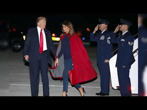 Melania Ditches Trump After Arriving In Palm Beach Amid Rumors She’s Furious over husband's affair