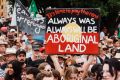 Thousands of people attended the 2018 Invasion Day rally at The Block in Redfern to protest the celebration of January ...