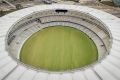 Perth Stadium's lightweight roof covers 85% of seating for AFL fans.
