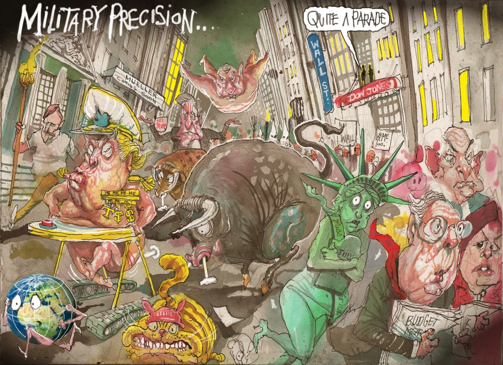 David Rowe's cartoon. February 10, 2018.