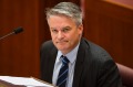 Finance Minister Mathias Cormann indicated there was no rush after the remainder of the tax package passed the lower ...