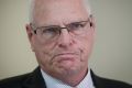 Senator Jim Molan addresses the media during a doorstop interview at Parliament House in Canberra on Tuesday 6 February ...