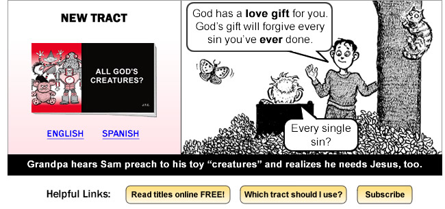 New tract: All God's Creatures?