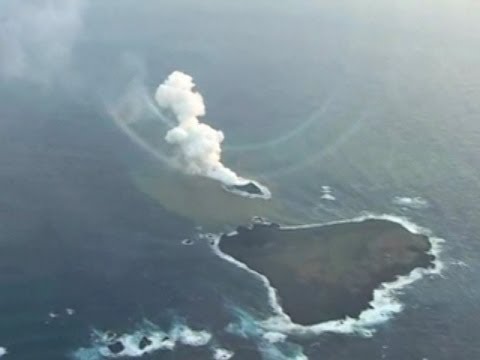 New Island is Born 600 Miles from Tokyo