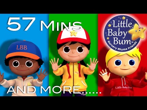 Open Shut Them | Plus Lots More Nursery Rhymes | 57 Minutes Compilation from LittleBabyBum!