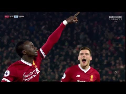 Sadio Mané vs Manchester City 15-01-2018