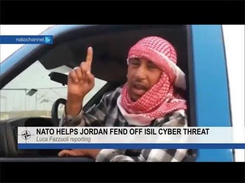 NATO helps Jordan fend off ISIL cyber threat.