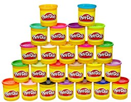 Play-Doh Modeling Compound 24-Pack Case of Colors (Amazon Exclusive), Non-Toxic, Assorted Colors, 3-Ounce Cans