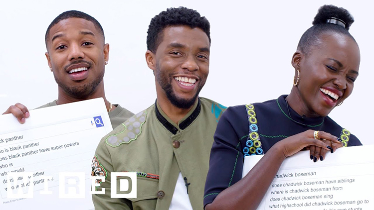 The Stars of ‘Black Panther’ Answer the Web’s Most Searched Questions About Themselves