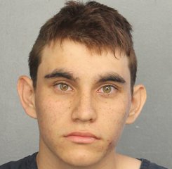 Photo of Nikolas Cruz at Broward County Jail. Cruz is a suspect in the  mass shooting at Marjory Stoneman Douglas High School in Parkland, Florida, 14th February, 2018.