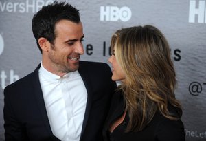 Justin Theroux and Jennifer Aniston