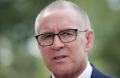 SA Premier Jay Weatherill addresses the media during a doorstop interview on arrival at Parliament House in Canberra for ...