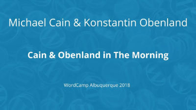 Cain & Obenland In The Morning