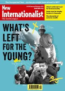 New Internationalist Magazine: front cover