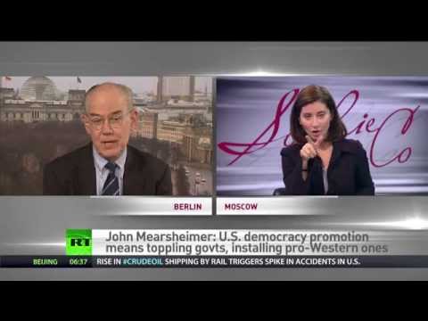 Mearsheimer: US democracy promotion means toppling govts